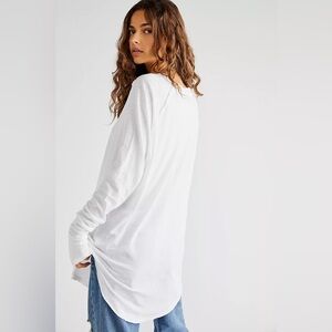 NEW. Free People Arden Tee. NWT